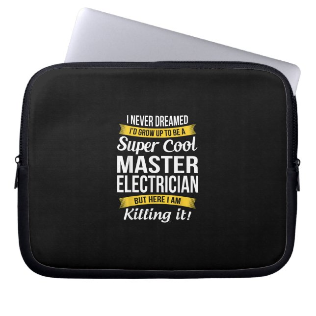 Super Cooler Master Electrical Funny Gift Laptopschutzhülle (Vorderseite)