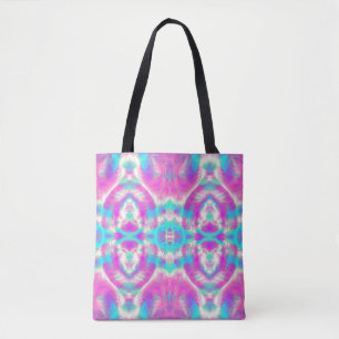 SUPER COOLES rosa und blaues Abstraktes Muster Tasche