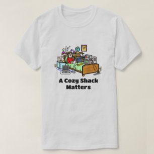 Super Cosy Ham Radio Shack T - Shirt