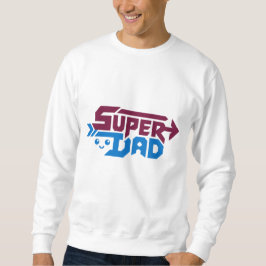 Super Dad Gamer Gift – Cute Retro Sweatshirt