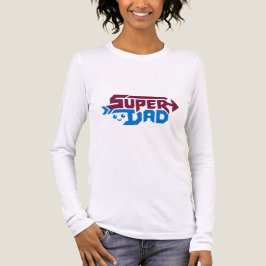 Super Dad Gamer Gift – Cute Retro Tri-Blend Shirt