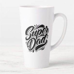 Super Dad Hero Schriftgestaltung-67888 Milchtasse