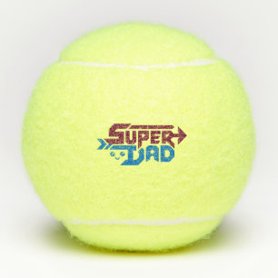 Super-Daddy-Gamer-Geschenk – Süß Retro Tennisbälle