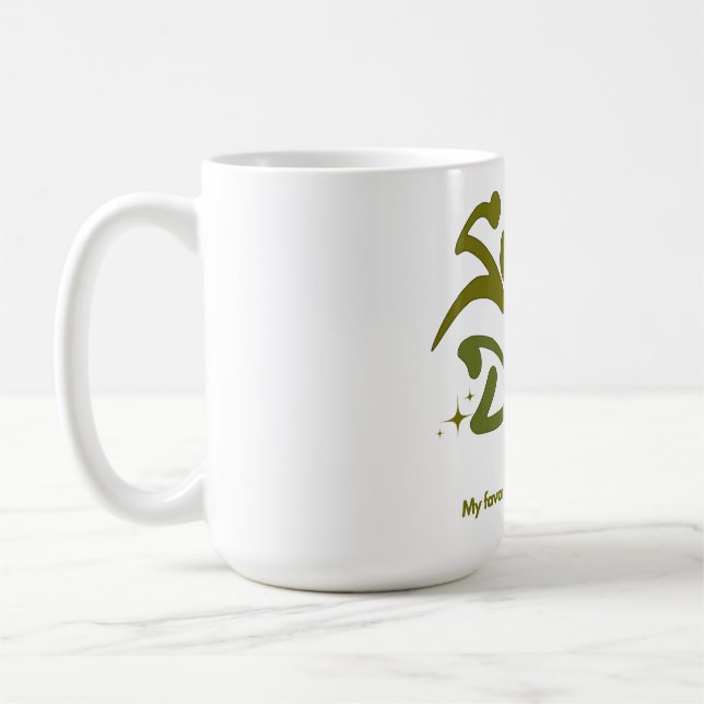 Super-Daddy-Held für Kinder Kaffeetasse (Links)