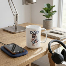 Super-Daddy-Wasserfarben-Design