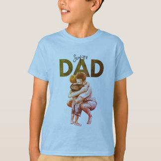 Super-Daddy-Wasserfarben-Design T-Shirt Design