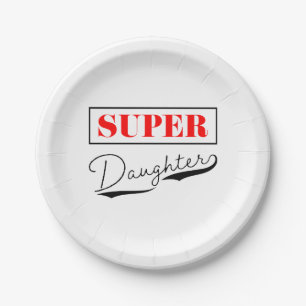 Super Daughter Pappteller