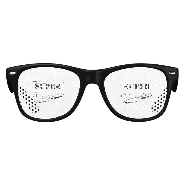 Super Daughter Partybrille (Vorderseite)