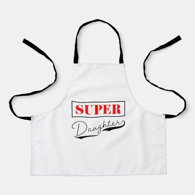 Super Daughter Schürze (Vorderseite)