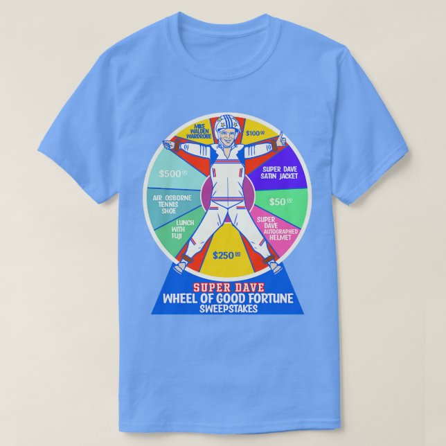 SUPER DAVE Rad of Good Fortune T-Shirt (Design vorne)
