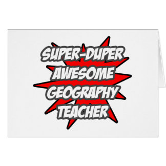 Super Duper Phantastisch Geografie-Lehrer