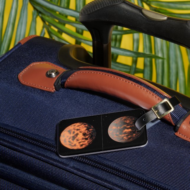 Super-Earth 55 Cancri E Gepäckanhänger (Vorderseite Insitu 3)