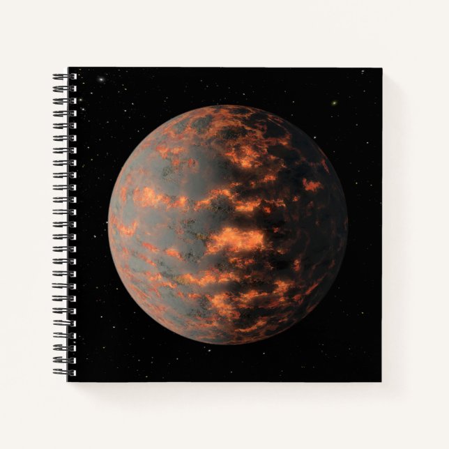 Super-Earth 55 Cancri E Notizbuch (Vorderseite)