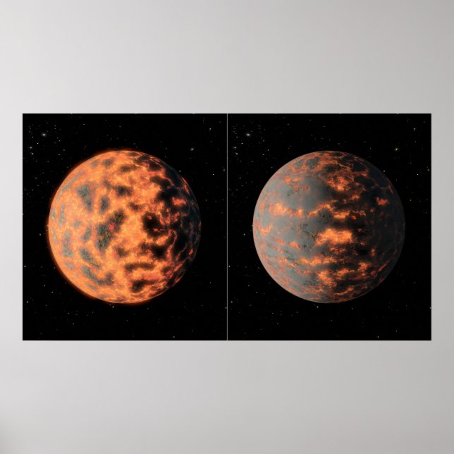 Super-Earth 55 Cancri E Poster (Vorne)