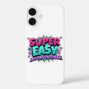 Super einfach, selten eine Unannehmlichkeit iPhone 16 Hülle