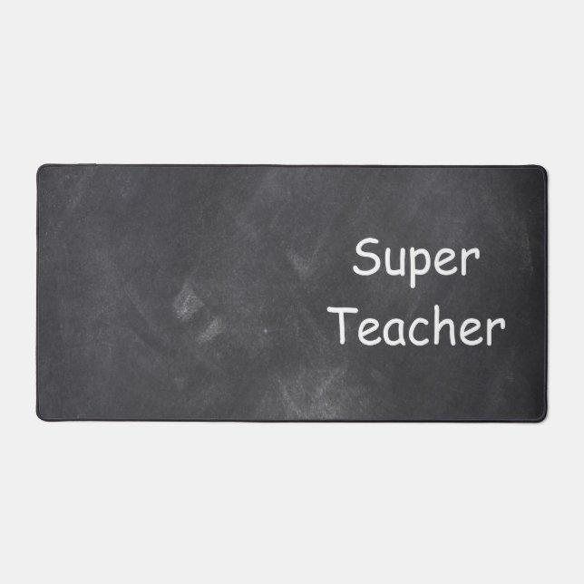 Super enseignant Chalkboard Design Classe Décorati (Recto)