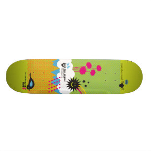 Super entspannen Sie sich Konzept: Skate! Skateboard