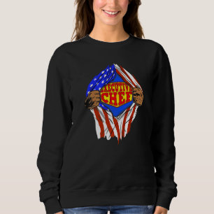 Super Executive Chef Held Job Sweatshirt