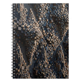 Super extrudierter Mikro-Würfel-3D-Mosaik Notizblock