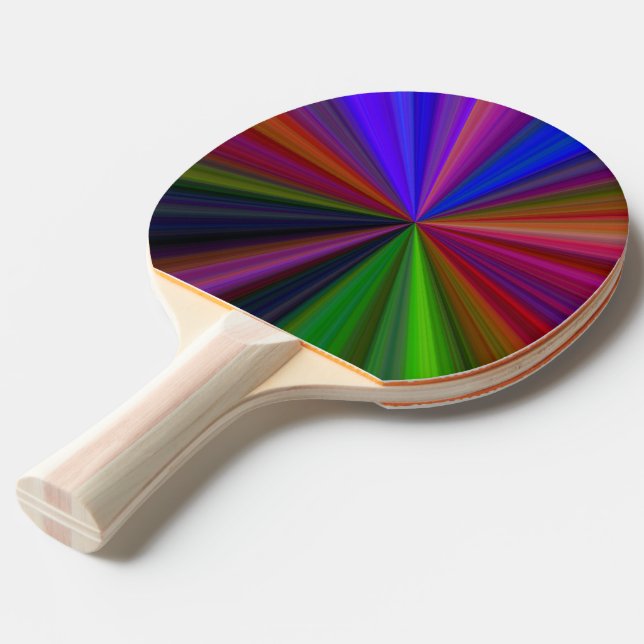 Super-Farben Tischtennis Schläger (Rückseitenansicht)
