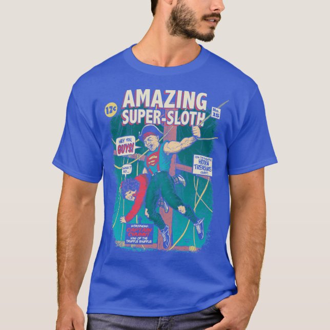 Super Faultier Junge Junge T-Shirt (Vorderseite)