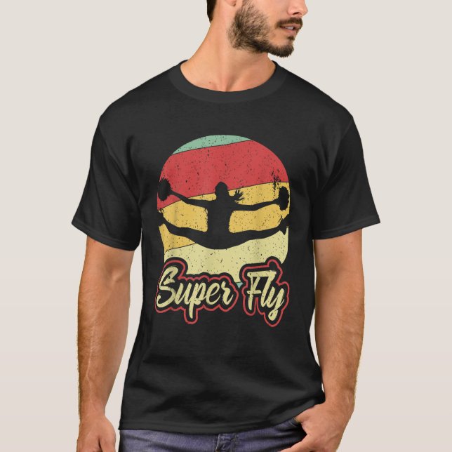 Super Fly Flyer Cheerleader T-Shirt (Vorderseite)