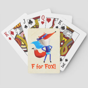 Super Fox Spielkarten