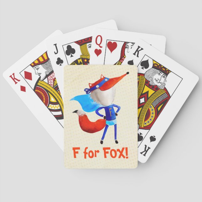 Super Fox Spielkarten (Rückseite)