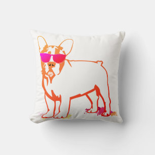 Super Frenchie Bulldog Kissen