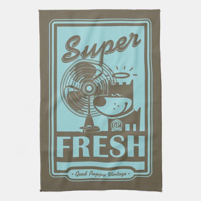 SUPER FRISCH GESCHIRRTUCH (Vertikal)