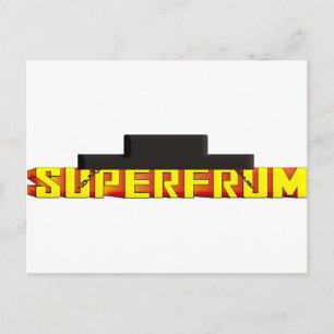 Super Frum Postkarte