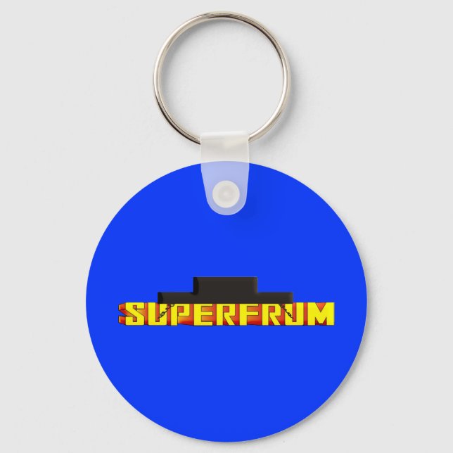 Super Frum Schlüsselanhänger (Vorderseite)