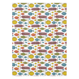 Super Fun Fish Tischdecke