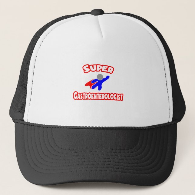 Super Gastroenterologin Truckerkappe (Vorderseite)