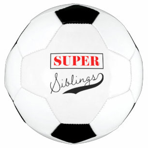 Super-Geschwister Fußball