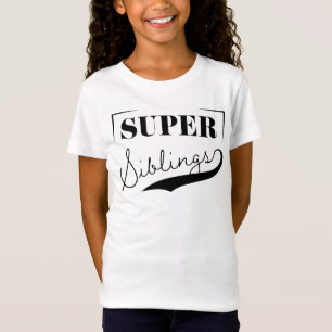 Super-Geschwister T-Shirt