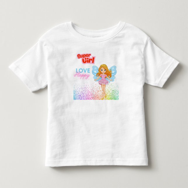 Super Girl Kleinkind T-shirt (Vorderseite)