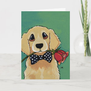 Super Golden Retriever Carte de remerciements de