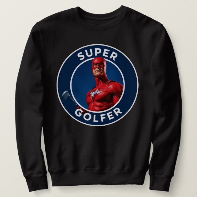 Super Golfer Sweatshirt (Design vorne)