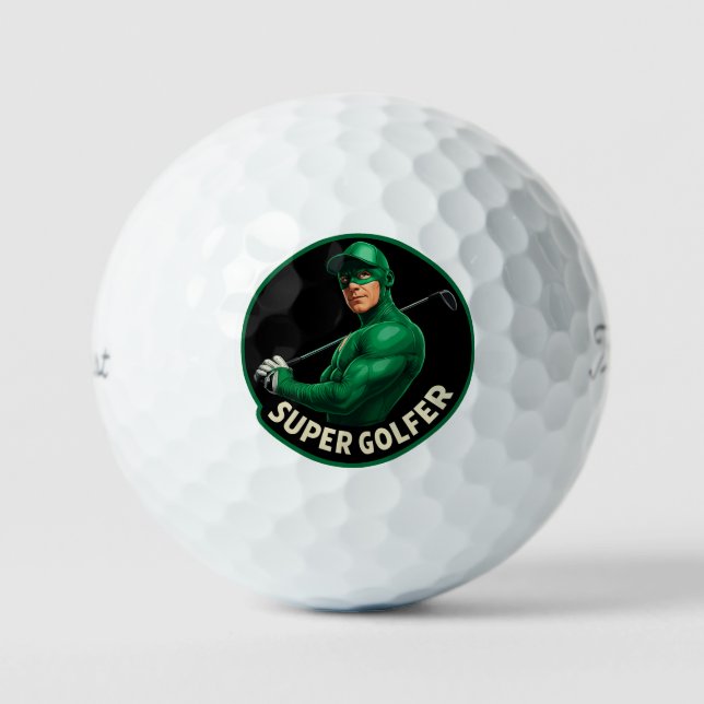 Super Golfer Titleist Pro V1 Golf Balls Golfball (Vorderseite)
