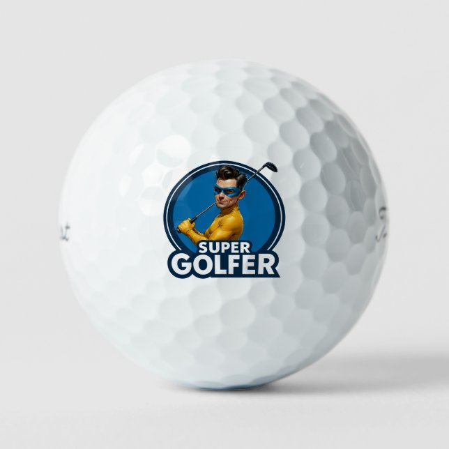 Super Golfer Titleist Pro V1 Golf Balls Golfball (Vorderseite)