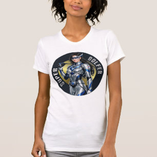Super Golfeuse T-Shirt de Golf pour Femme