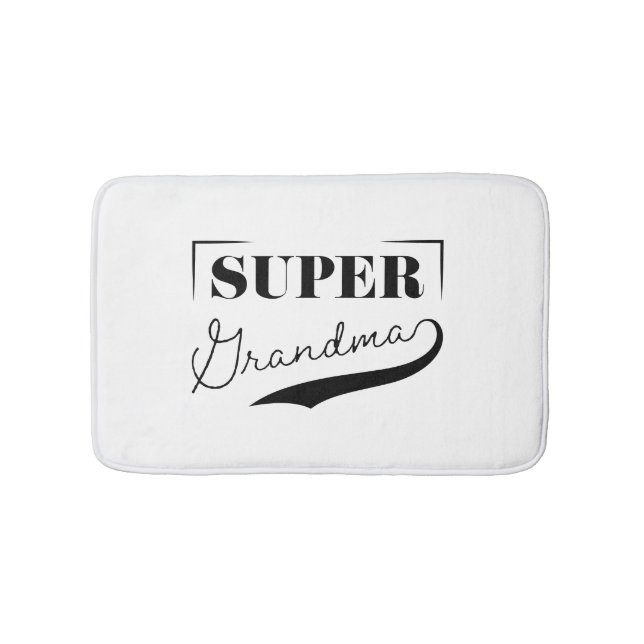 Super Grandma Badematte (Vorderseite)