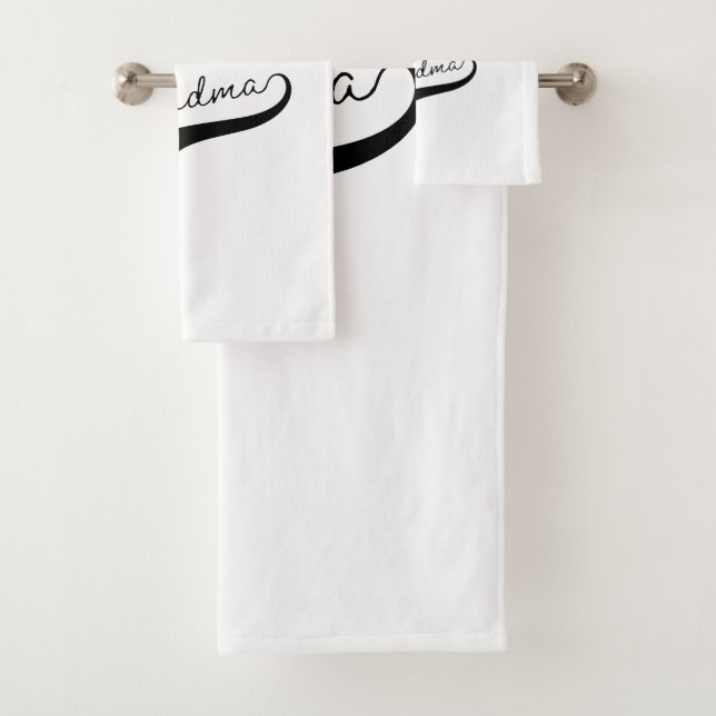Super Grandma Badhandtuch Set (Insitu)