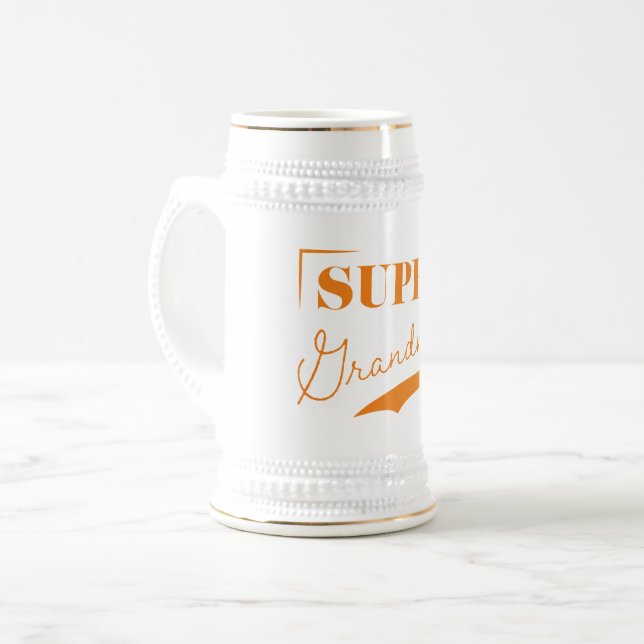 Super Grandma Bierglas (Vorderseite Links)
