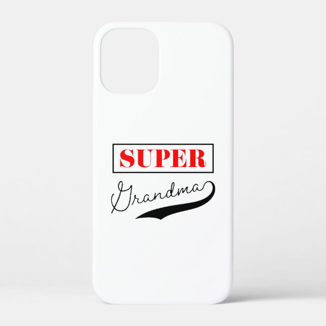Super Grandma Case-Mate iPhone Hülle (Rückseite)