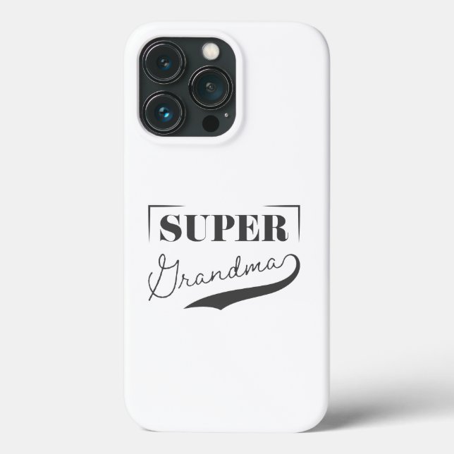 Super Grandma Case-Mate iPhone Hülle (Rückseite)
