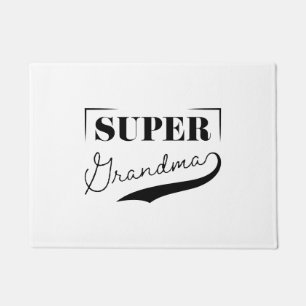 Super Grandma Fußmatte