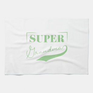 Super Grandma Geschirrtuch