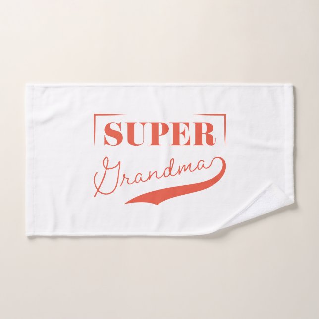 Super Grandma Handtuch (Handtuch)